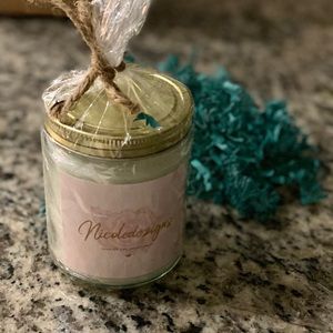 Candle (Hand Poured 9 oz.) custom made personalize